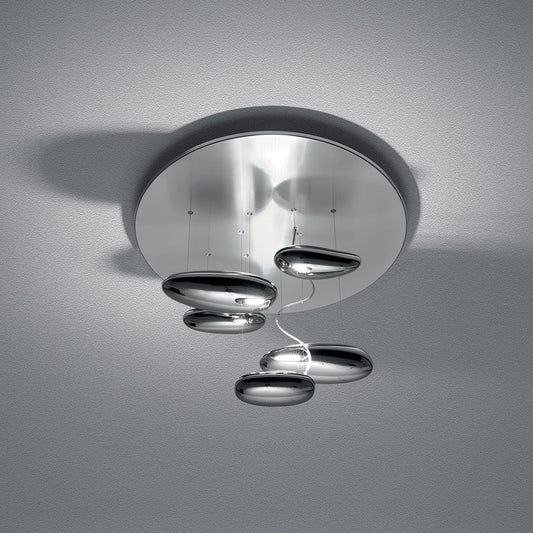Artemide Mercury Mini Ceiling LED 2700K Inox 1476W18A
