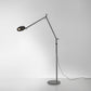 Artemide Demetra LED 3000K Grey with Floor Support DEM1201