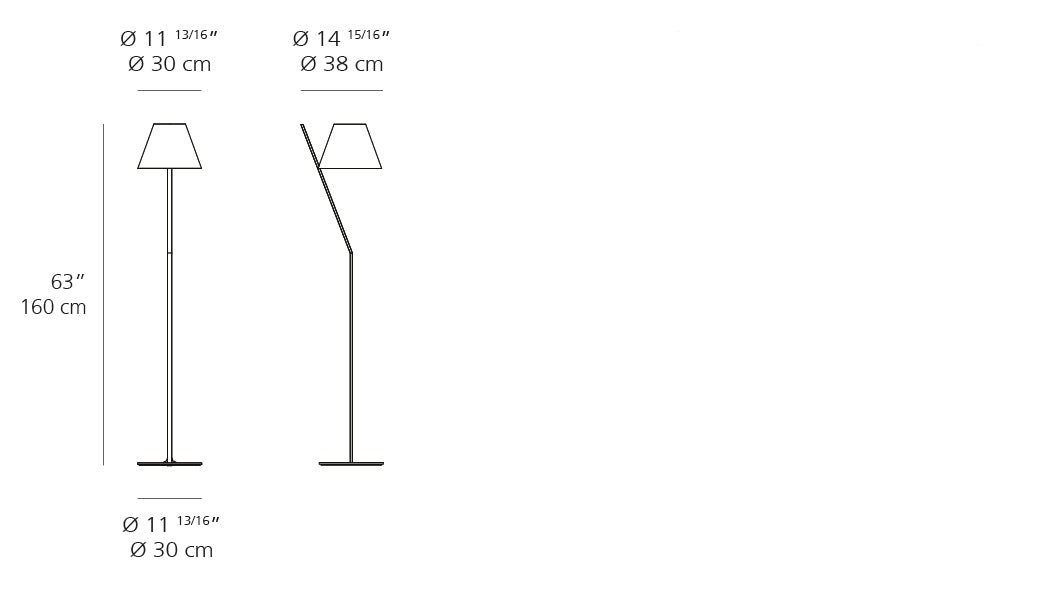 Artemide La Petite Floor Black 1753038A