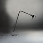 Artemide Tolomeo Reading Black with Base Aluminum TLR0102
