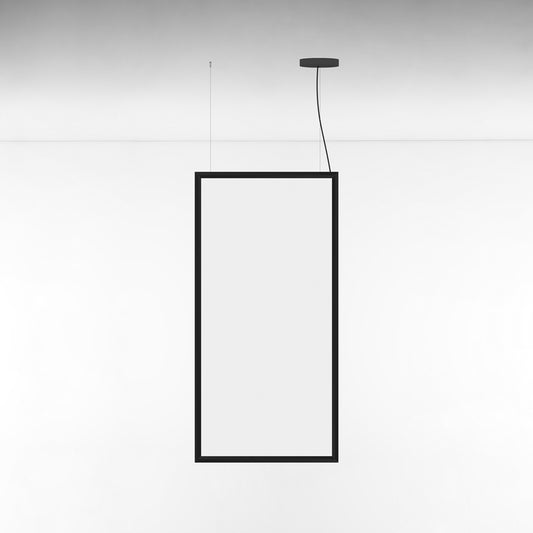 Artemide Discovery Space 75X150 Suspension LED Black 2005038A