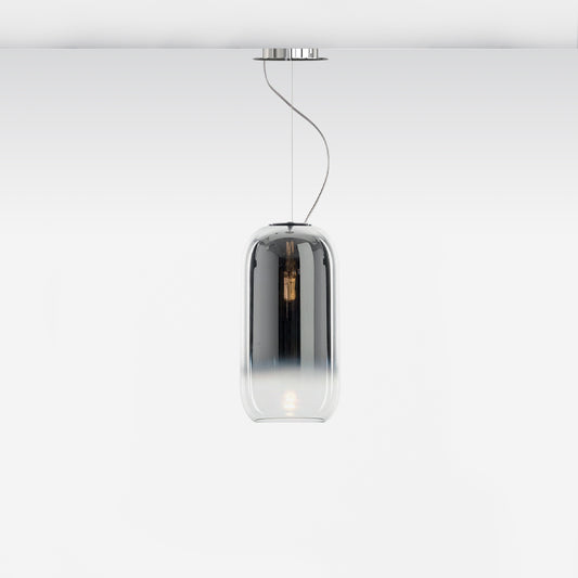 Artemide Gople Suspension Silver Extended 19Ft 1405018A-EXT