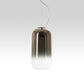 Artemide Gople Suspension Black/Bronze Extended 19Ft 1405368A-EXT
