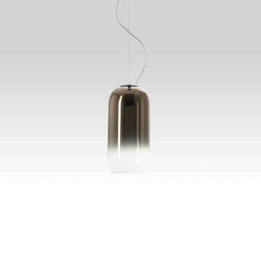 Artemide Gople Mini Suspension Black/Bronze Extended 19Ft 1406368A-EXT