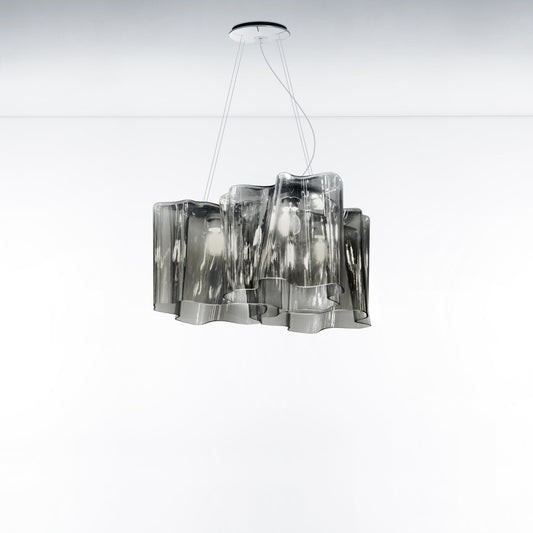 Artemide Logico Suspension Triple Nested Grey/Smoke 0454018A
