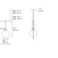Artemide NH S1 22 Suspension LED 1273018A