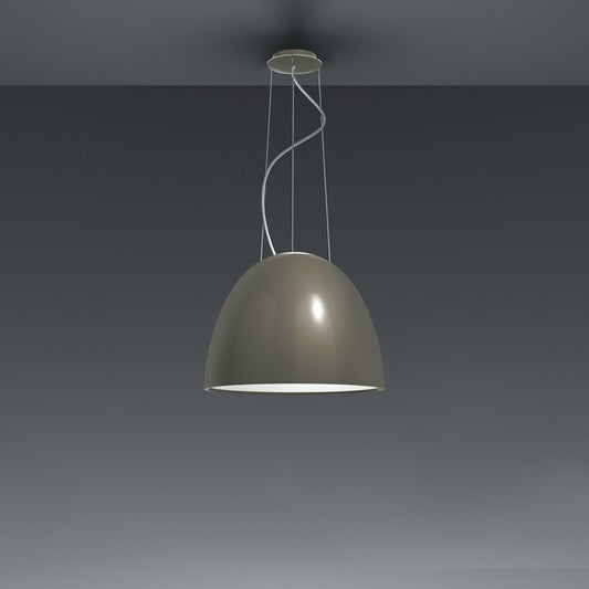 Artemide Nur Gloss Suspension Grey Extended 15Ft A242198-EXT