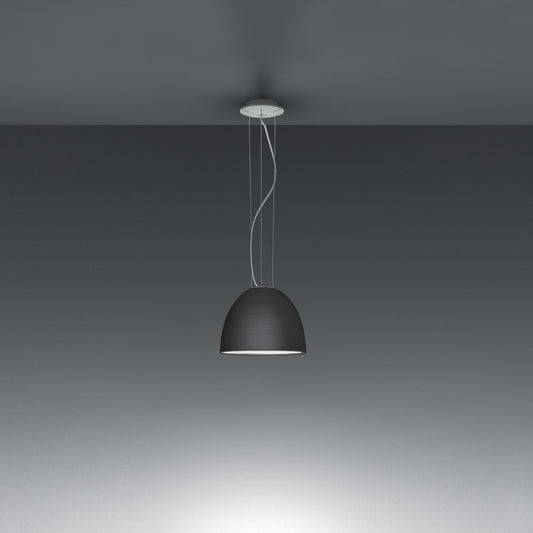 Artemide Nur Mini Suspension LED Grey Extended 20Ft A246308EXT