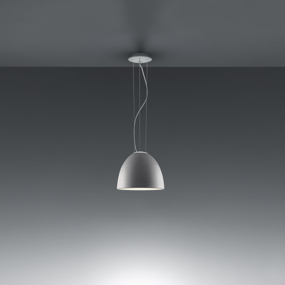 Artemide Nur Mini Suspension Aluminum Extended 15Ft A244518EXT