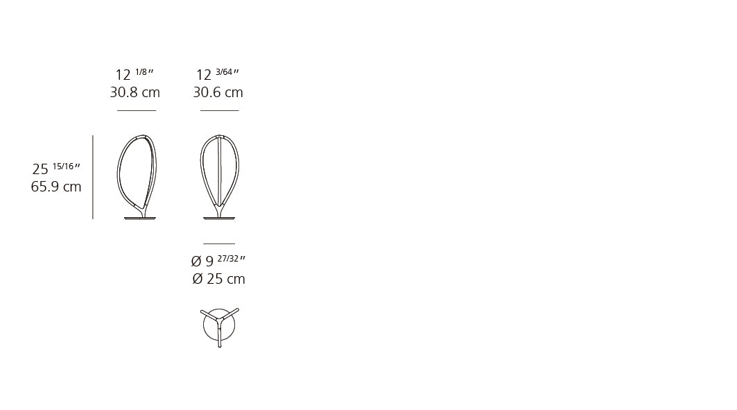 Artemide Arrival Table LED Black 1550038A