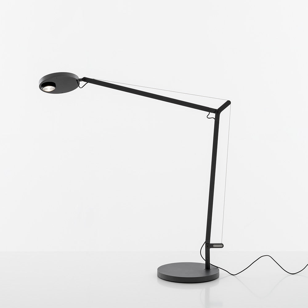 Artemide Demetra Pro Table Lamp, Matte Black, Base (item DEM2002)