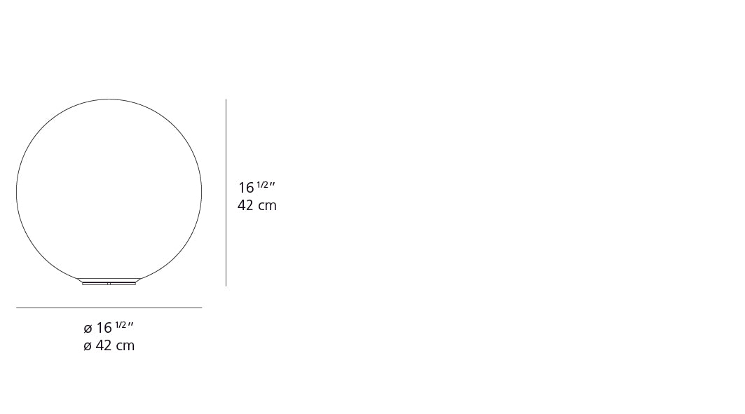 Artemide Dioscuri 42 Table 0254018A