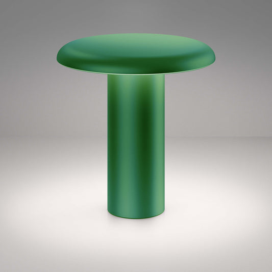 Artemide Takku Portable Table Anodized Green 0151065A