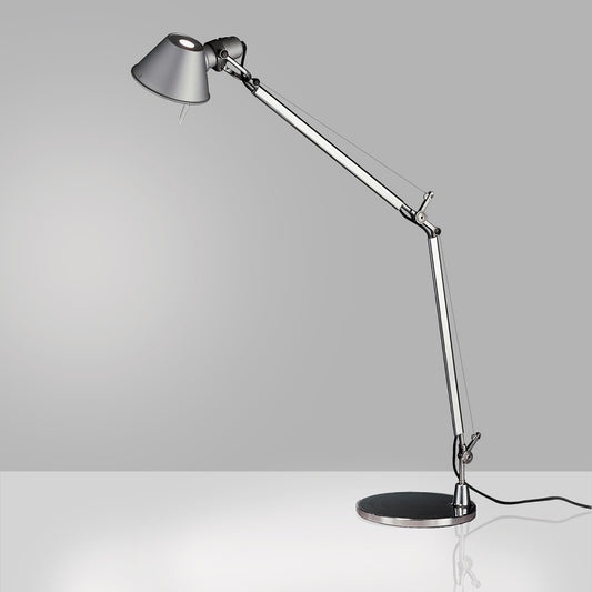 Artemide Tolomeo Classic LED Tunable White Aluminum with Base TOL0006
