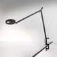 Artemide Demetra LED 3000K Matte Black with Clamp DEM1056