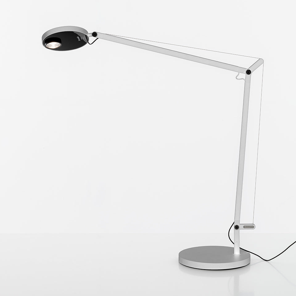 Artemide Demetra Pro Table Lamp, Matte White, Base (item DEM2004)