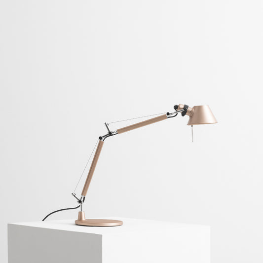 Artemide Tolomeo Micro Brushed Copper with Base AS01180824