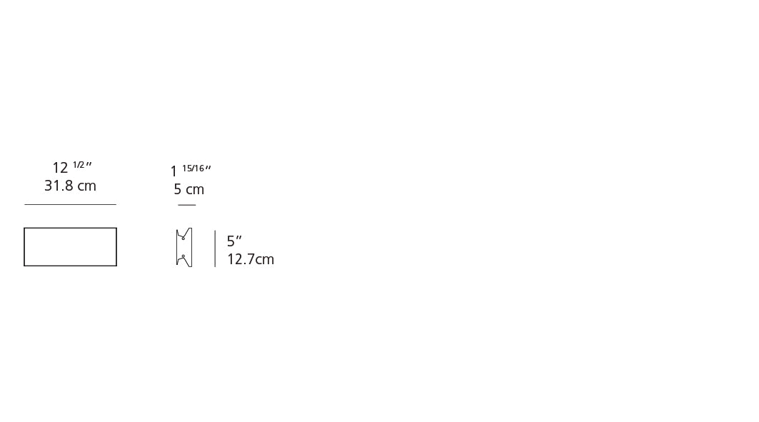Artemide Lineaflat 12 Mono LED 3500K Anthracite RDLF1D93506AN