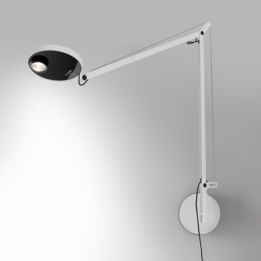 Artemide Demetra Pro LED 3000K Matte White with Wall Support DEM2104