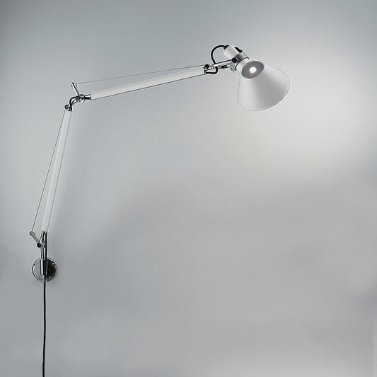 Artemide Tolomeo Classic White with S Bracket Aluminum TOL1101