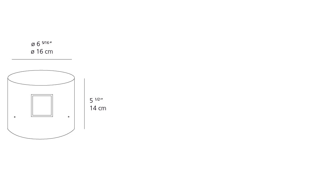 Artemide Effetto 16 Round Wall LED 1 Beam Narrow Spot Anthracite T42121NW28