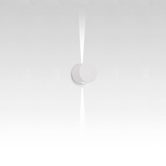 Artemide Effetto 16 Round Wall LED 2 Beam Narrow Spot White T42112NW08