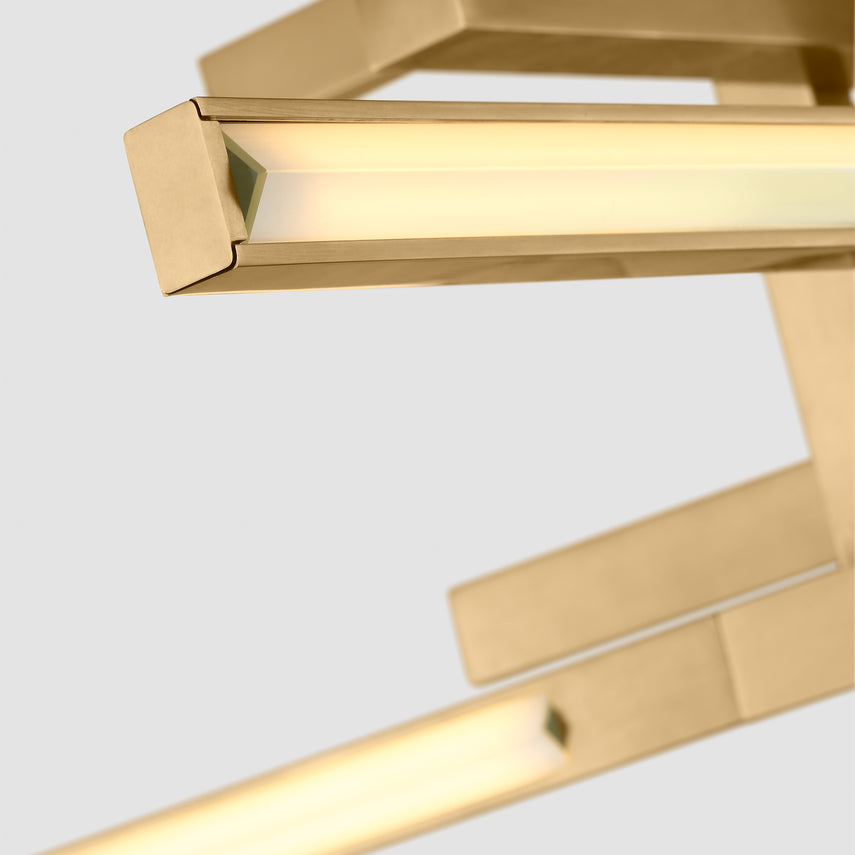 X Large Geometric Pendant by Visual & Comfort & Co
