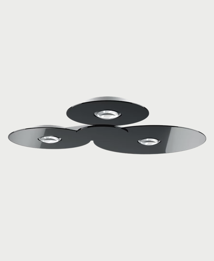 Luxury Lodes Bugia Mega integrated LED ceiling light in contemporary style