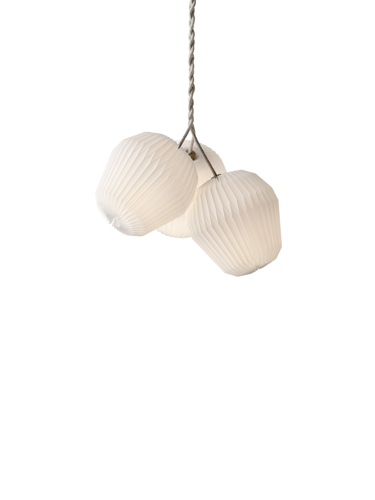 Bouquet Chandelier, Large, 3 Shades by Le Klint – product view 1