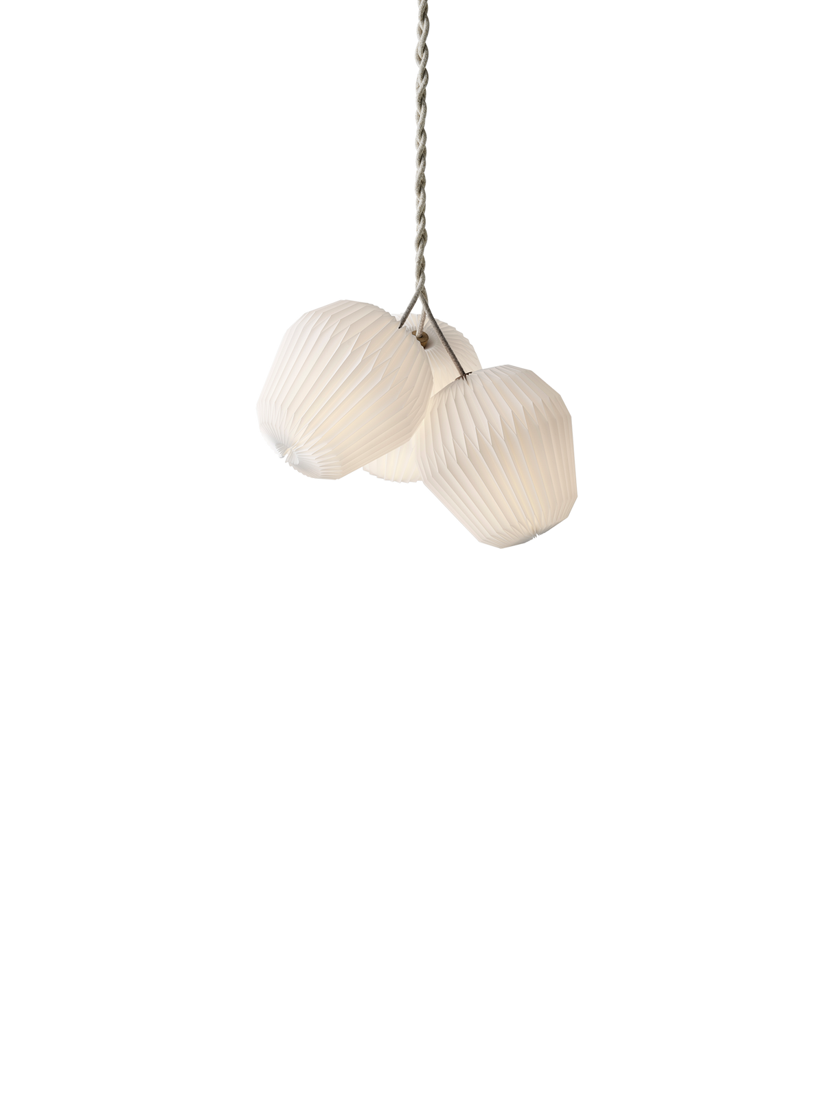 Bouquet Chandelier, Medium, 3 Shades by Le Klint – product view 1