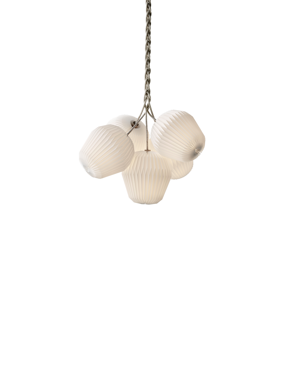 Bouquet Chandelier, Medium, 5 Shades by Le Klint – product view 1
