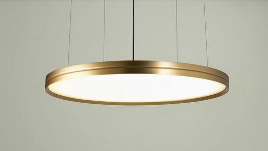 Lite Hole S large round pendant lamp by David Abad