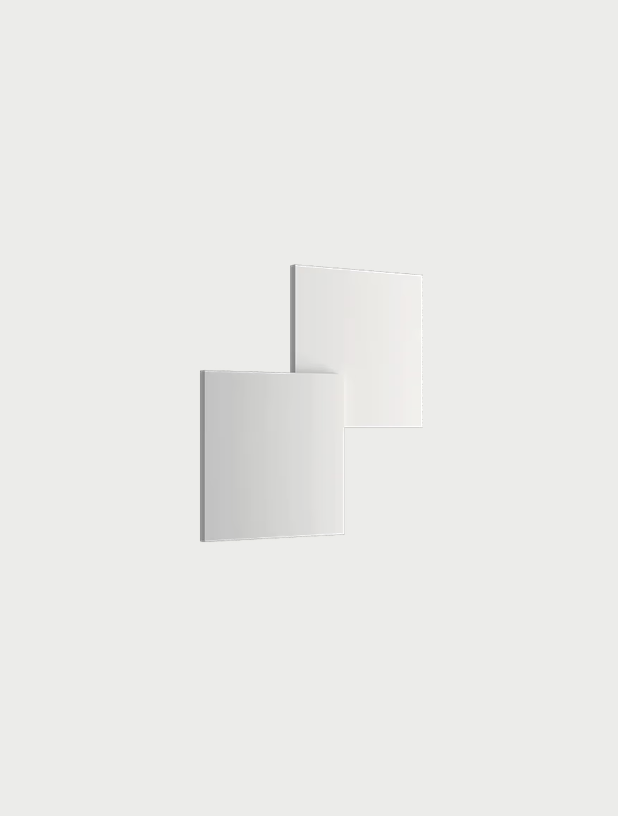 Lodes Puzzle Double Square warm white LED wall and ceiling fixture