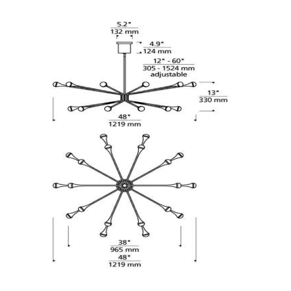 Lody 20 Light Chandelier by Visual & Comfort & Co