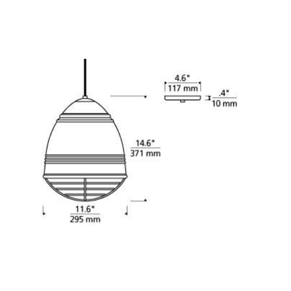 Loft Pendant Light by Visual & Comfort & Co