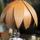 Lotus Bud Wood Pendant Light Macmaster Design