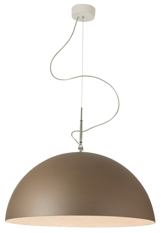 Luna Mezza Luna Bronze Pendant By In-Es Artdesign