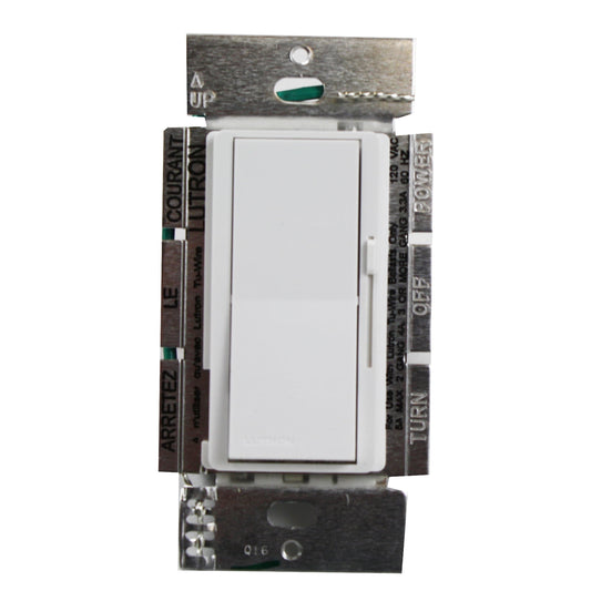 Lutron Diva Tu-Wire 3-way dimmer in white, supplied by Artemide as item W001-00352