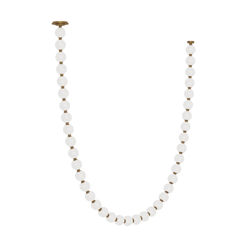 Visual Comfort High End Italian Glass Chandelier Perle 108 Dark Bronze