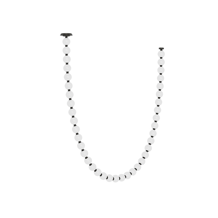 Visual Comfort High End Italian Glass Chandelier Perle 108 Dark Bronze