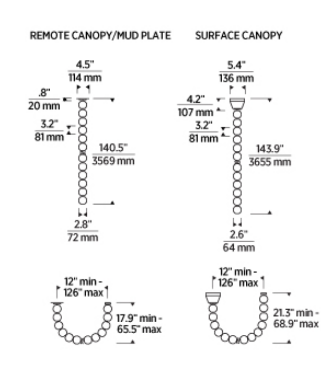 Visual Comfort Perle 132 Chandelier Hand Blown Italian Glass Natural Brass