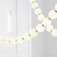 Visual Comfort Perle 240 Custom Draped Chandelier Natural Brass