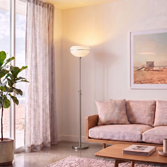 Morelli Torchiere Floor Lamp by Nova of California – view 1