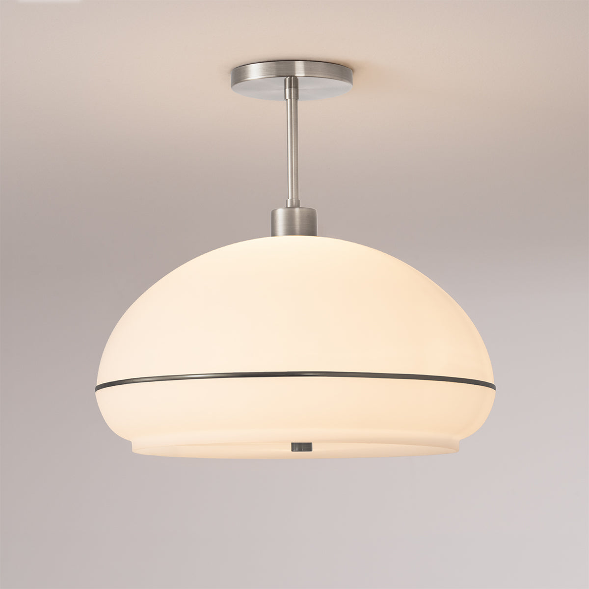 Morelli Semi Flush Mount by Nova of California – view 4