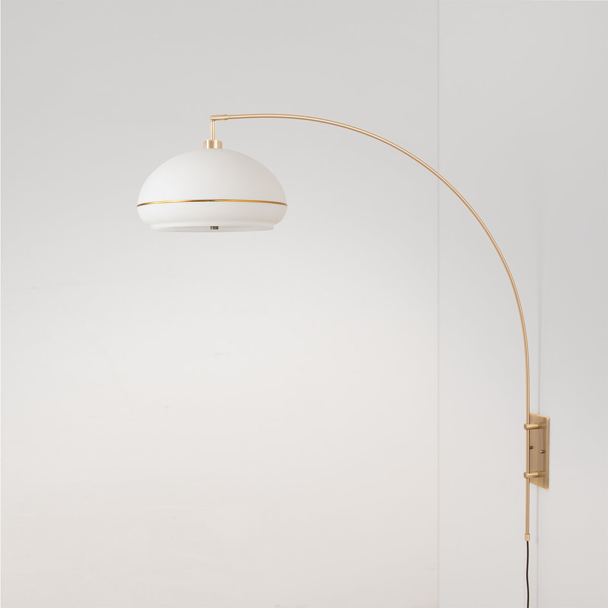 Morelli Wall Mounted Arc Lamp by Nova of California – view 4