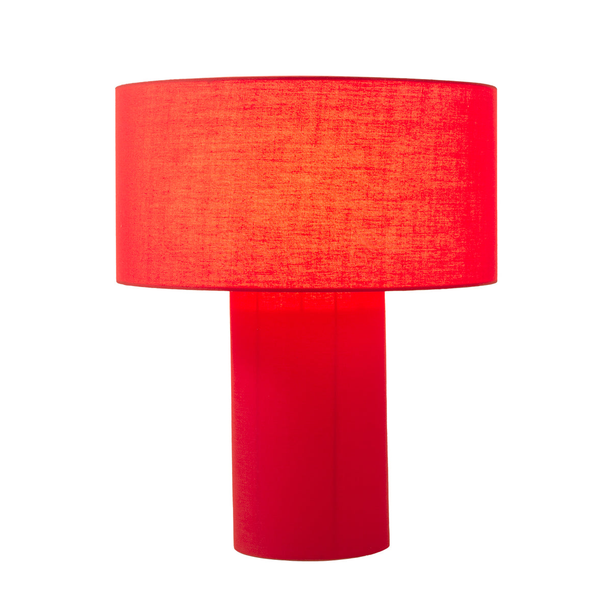 Moonlight Table Lamp by Nova of California, Crimson Red – view 9