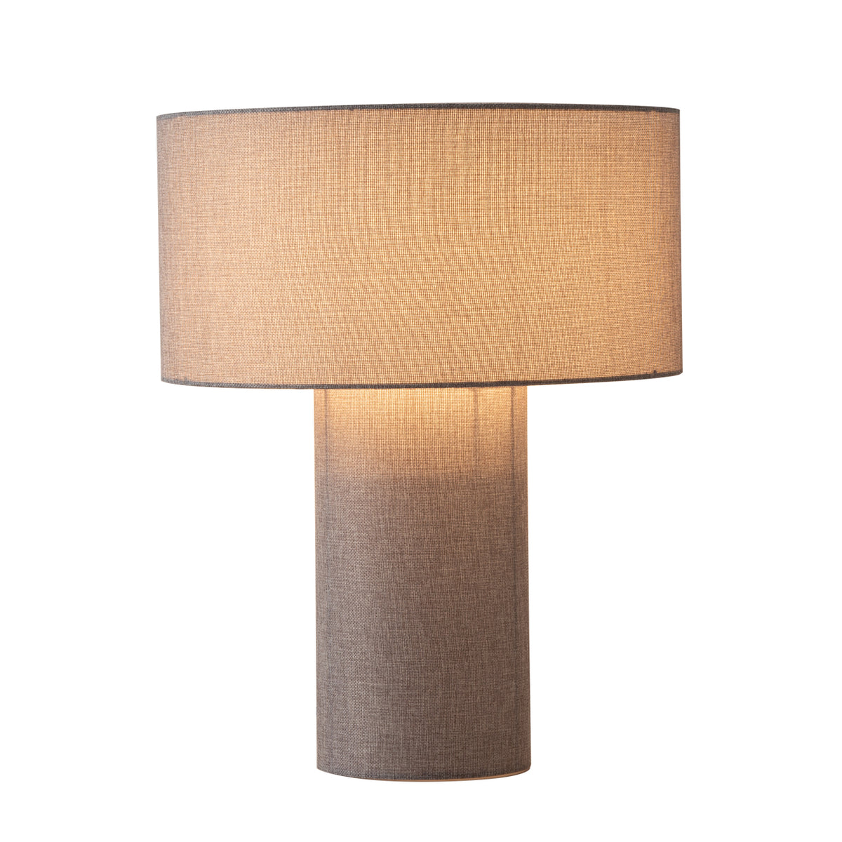 Moonlight Table Lamp by Nova of California, Cashmere Gray – view 8