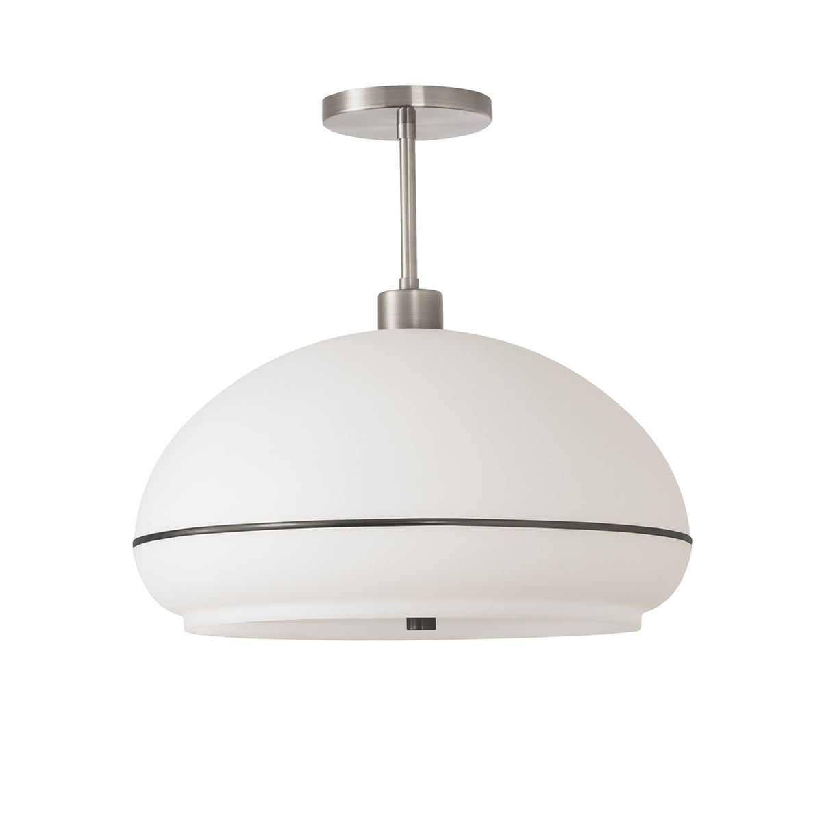 Morelli Semi Flush Mount by Nova of California – view 2