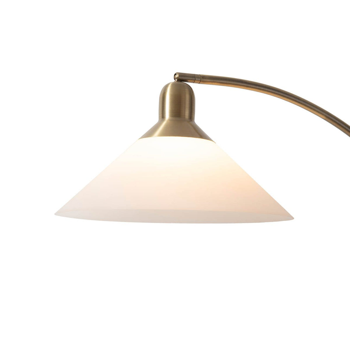 Melmar Chairside Arc Floor Lamp by Nova of California – view 7