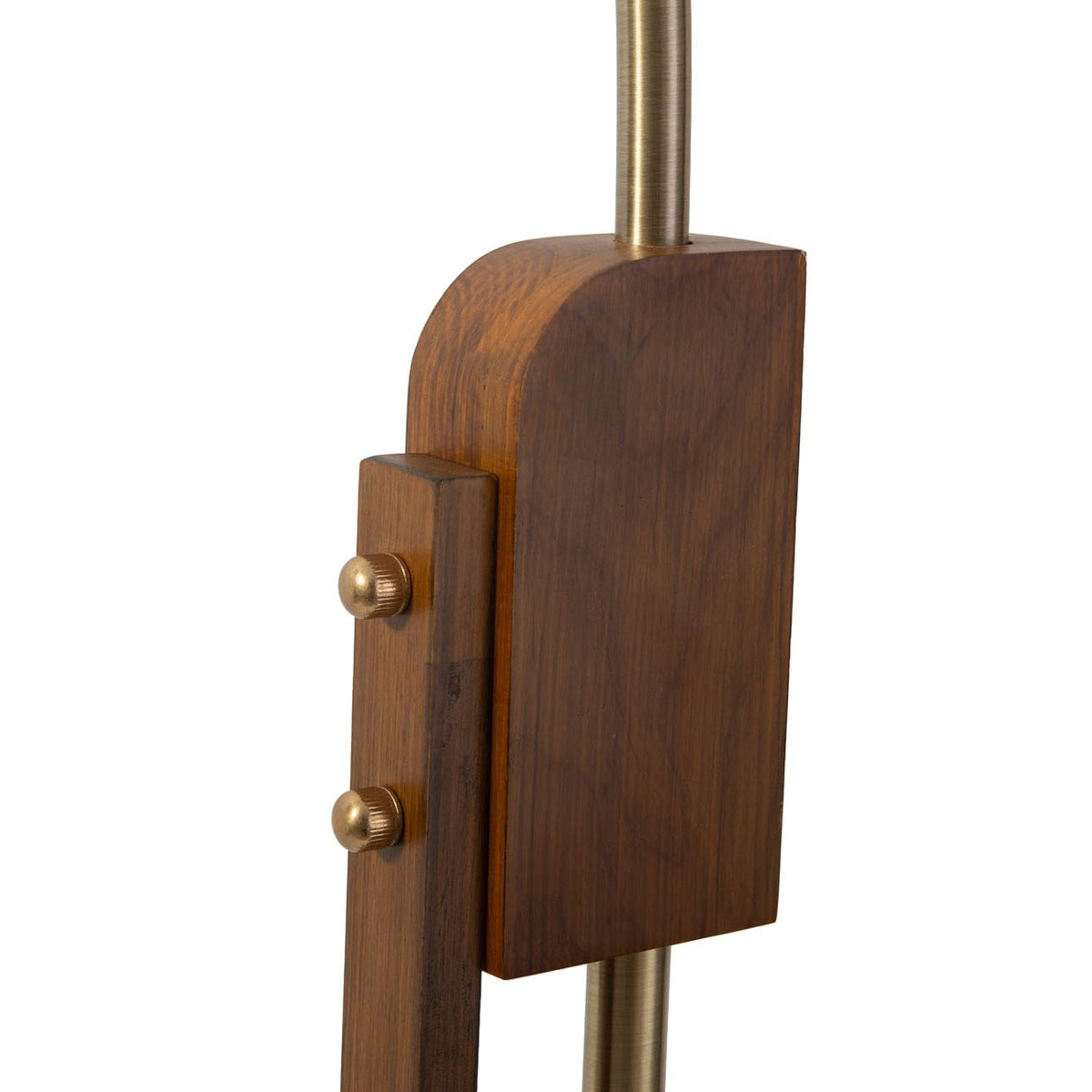 Melmar Chairside Arc Floor Lamp by Nova of California – view 9
